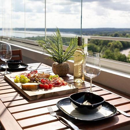 "Penthouse Wolke 12" Mit Unglaublichem Ausblick - Meerblick سيركسدورف المظهر الخارجي الصورة