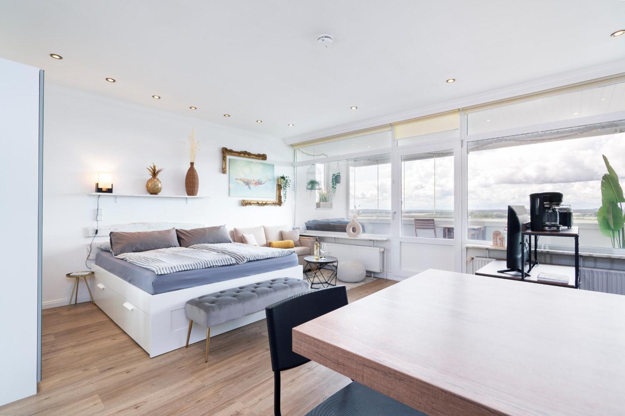 "Penthouse Wolke 12" Mit Unglaublichem Ausblick - Meerblick سيركسدورف المظهر الخارجي الصورة