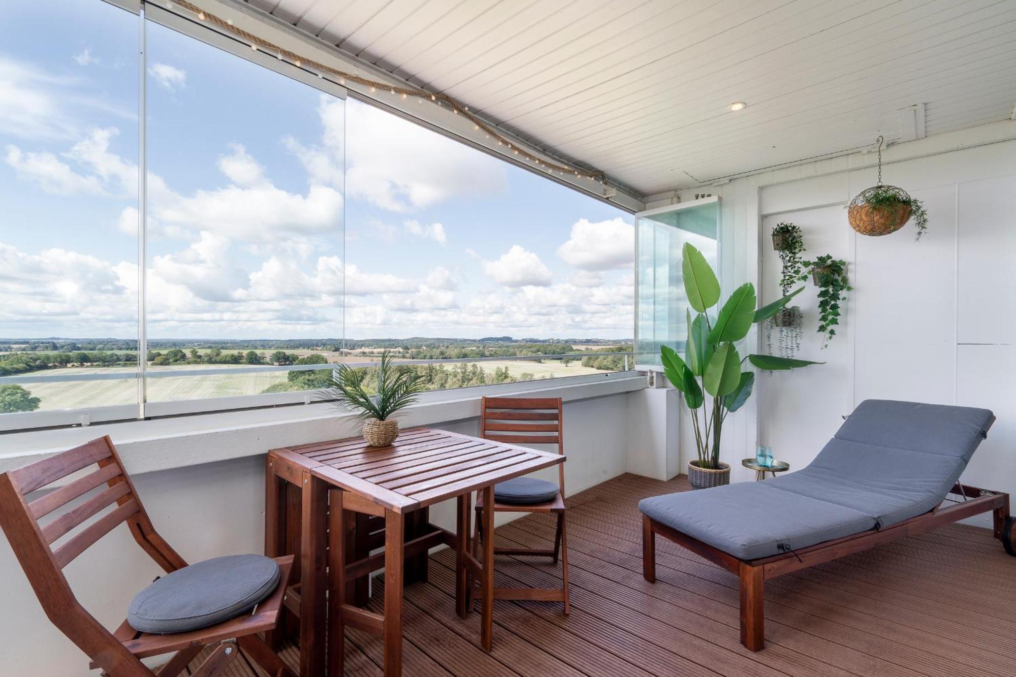 "Penthouse Wolke 12" Mit Unglaublichem Ausblick - Meerblick سيركسدورف المظهر الخارجي الصورة