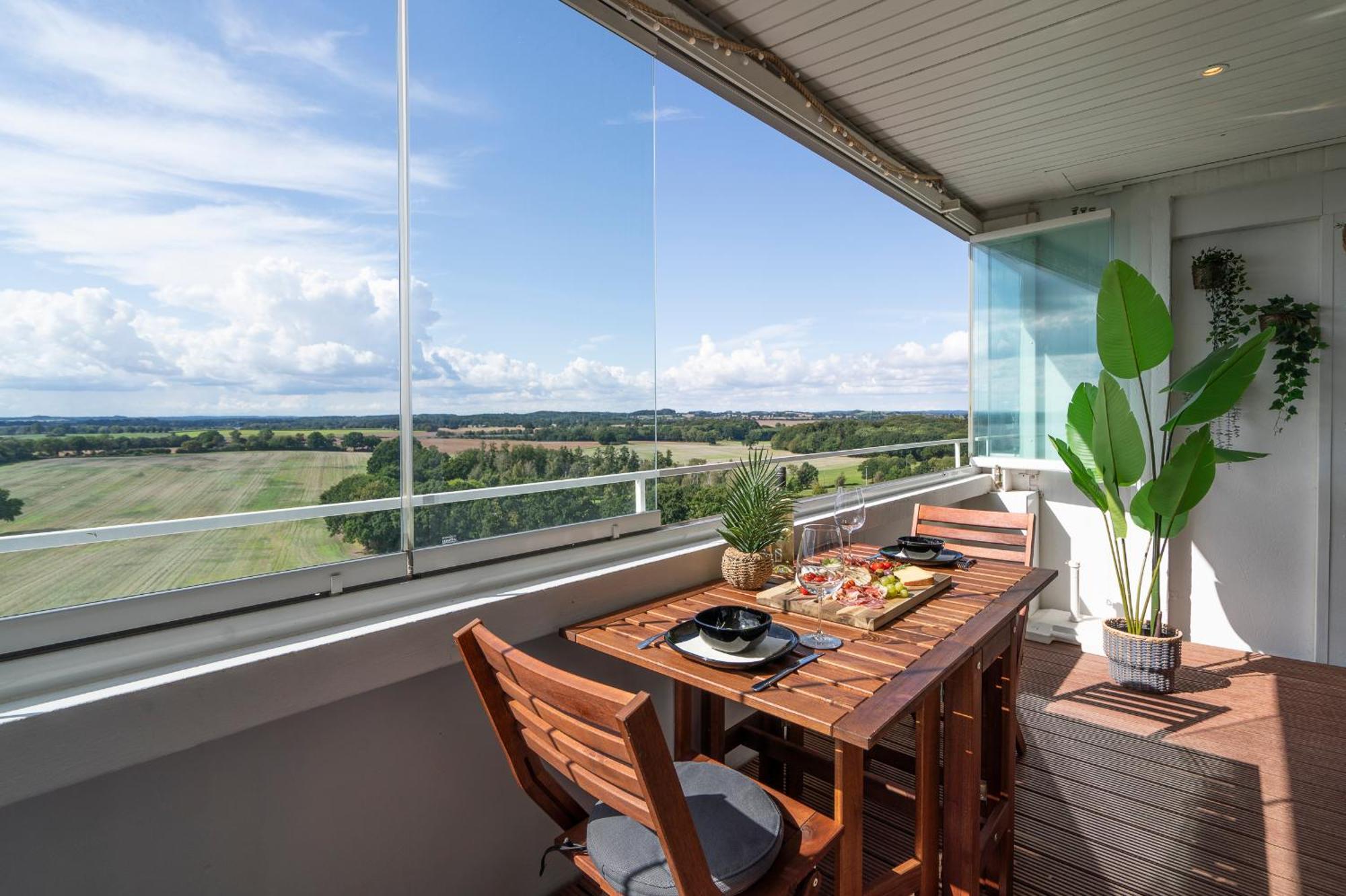 "Penthouse Wolke 12" Mit Unglaublichem Ausblick - Meerblick سيركسدورف المظهر الخارجي الصورة